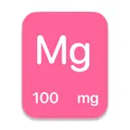 Medication reminder: Mg Pill iOS Icon