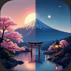 Japan Art: Live Wallpapers iOS Icon