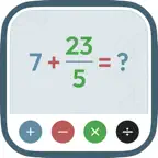 Fractions School Calculator iOS Icon