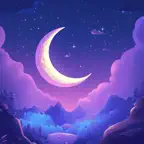 Sleep Sounds - NightVibe iOS Icon