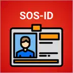 SOS ID: Emergency passport iOS Icon