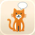 Virtual Pet Chatbot Character iOS Icon