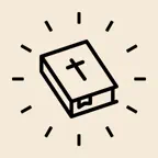 Scripture Clock - KJV Bible iOS Icon