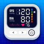Blood Sugar & Pressure Tracker iOS Icon