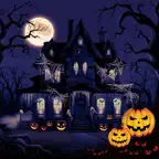 Halloween Haunted House Repair iOS Icon