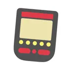 Hand Held Retro Dice iOS Icon