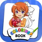 Coloring Book : Color & Paint iOS Icon
