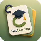 CapLearning: Learn Everything iOS Icon