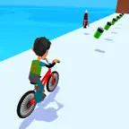 BMX Rush Bicycle Run 3D iOS Icon
