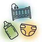 Newborn Feeding Tracker - Domo iOS Icon