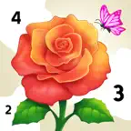 Zen Color - Paint by Number iOS Icon