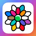 Coloring Page Generator AI iOS Icon