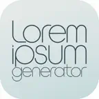 Lorem Ipsum: Generator iOS Icon