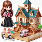 Doll House Repair DIY Games iOS Icon