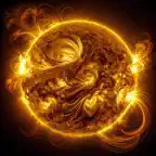 Solar Activity - Space Weather iOS Icon