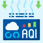 Air Quality Monitor: AQI App iOS Icon