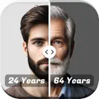 Face Aging App: AI Generator iOS Icon