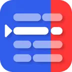 AI Teleprompter Video T-Script iOS Icon