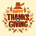 Animated Thanksgiving Day! iOS Icon