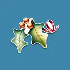 Paws lights and holiday nights iOS Icon