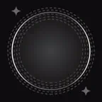 Black Save Video Saver Hole iOS Icon