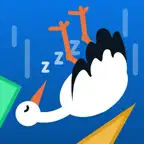 Sleepy Stork iOS Icon