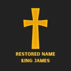 Restored Name King James Bible iOS Icon