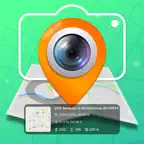 GPS Camera & TimeStamp Photo iOS Icon