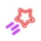Neon Decoration Sticker iOS Icon