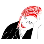 Simona Hair Style iOS Icon