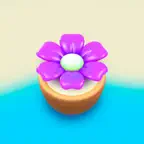 Aqua Blooms iOS Icon