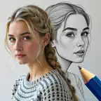 Photo Sketch Maker: Drawing iOS Icon