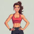 Busy Girl Workouts iOS Icon