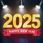 New Year 2025 - Fun Stickers iOS Icon