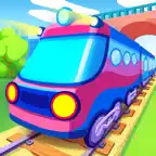 Train station! Railroad games! iOS Icon