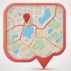 Real-Time Traffic & Navigation iOS Icon