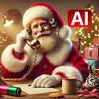 Talk to Santa: AI Chatbot iOS Icon
