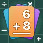 Math Flash Cards Kids iOS Icon