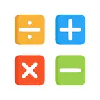 Math Flash Cards Quiz Game iOS Icon