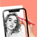 AR Drawing Trace Sketch Paint iOS Icon
