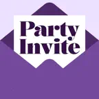Party Invitation Maker App iOS Icon