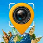 GPS Map Camera Geotag Photos iOS Icon