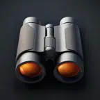 Binoculars - Zoom photo Camera iOS Icon