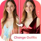 Try On Cloths & AI Headshot iOS Icon