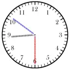 digital-analog clock iOS Icon