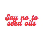 No seed oils here iOS Icon