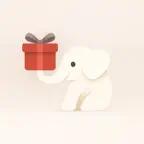 Secret Santa Gift Exchange Fun iOS Icon