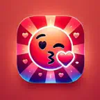 Fly Kiss: Instant Love Message iOS Icon