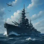 Naval Warship Tactics: Online iOS Icon