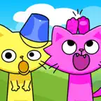 Cat Music Box: Cute Mini Games iOS Icon